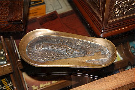 BROOKLANDS BRASS ASHTRAY - click to enlarge